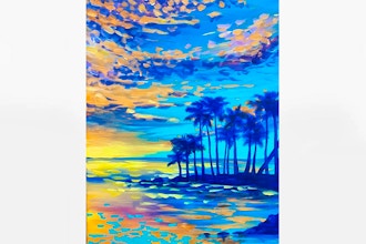Paint Nite: Bright Ocean Sky